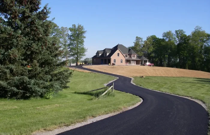 Residential driveway