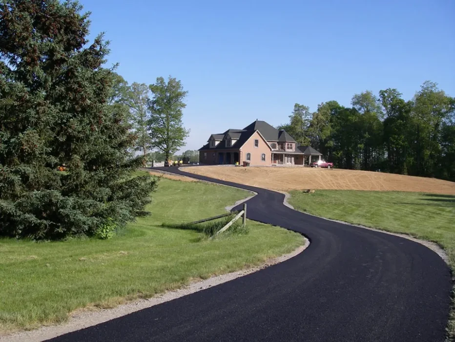 Residential driveway